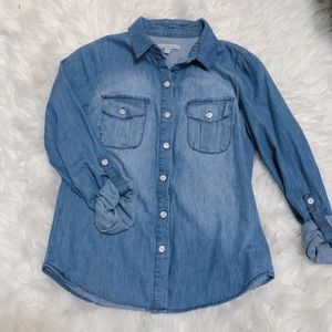 Denim Button Up